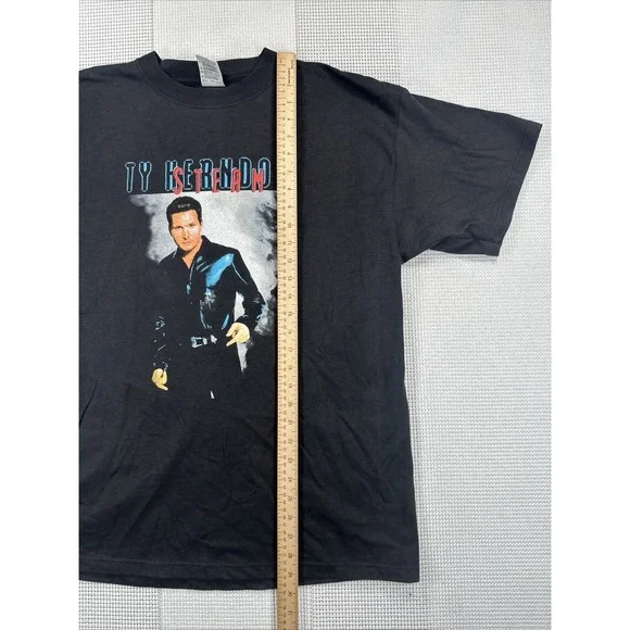 Ty Herndon Men's XL Country Music T-Shirt Steam Band Tour Black - Picture 3 of 5